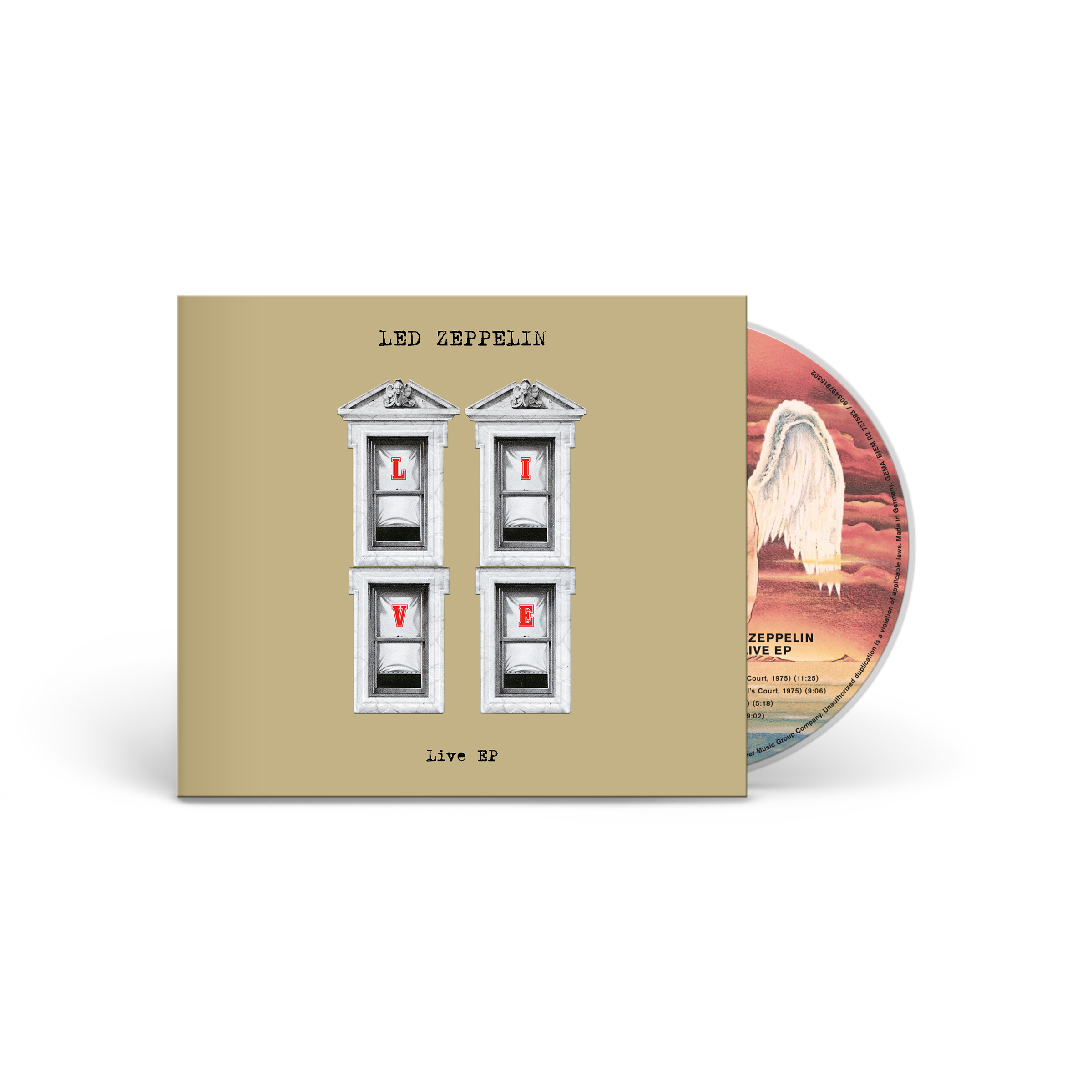 洋楽 LED ZEPPELIN CD DVD LIVE COLLECTION Live E.P. (CD) | Rhino Official Store